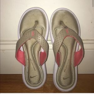 Super comfortable Nike flip flops